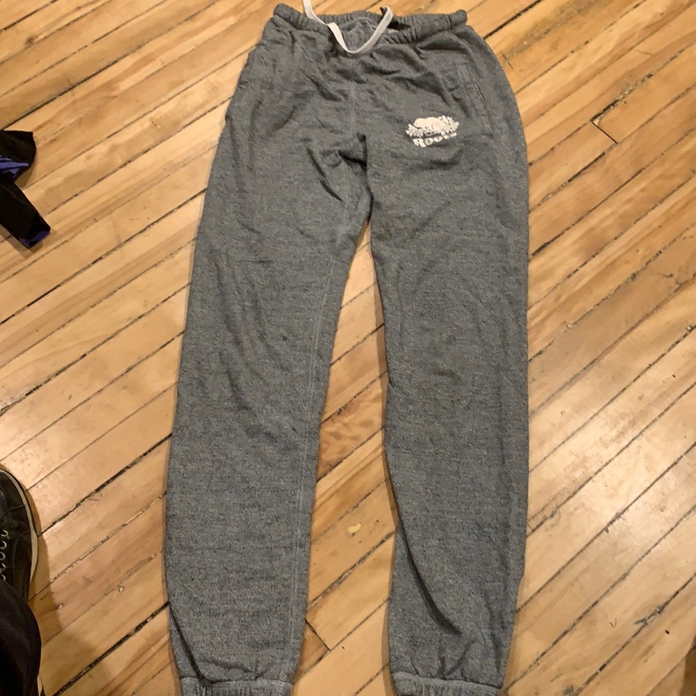 Roots track pants used